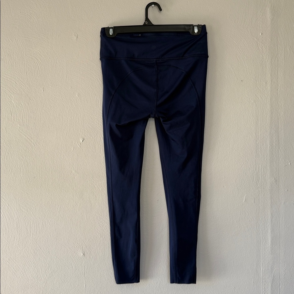 Athleta Navy Blue Accelerate 7/8 Tight small - Picture 6 of 6